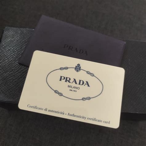 vintage prada authenticity card|authenticity check prada bag.